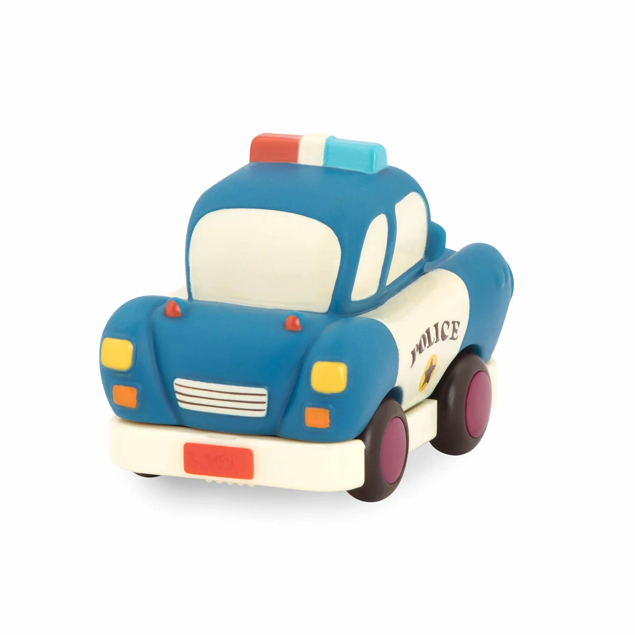 B. toys miękkie zabawki do wyciągania i opuszczania – samochód policyjny, kamper, ciężarówka, zabawka motoryczna dla dzieci od 1 roku (3 sztuki)