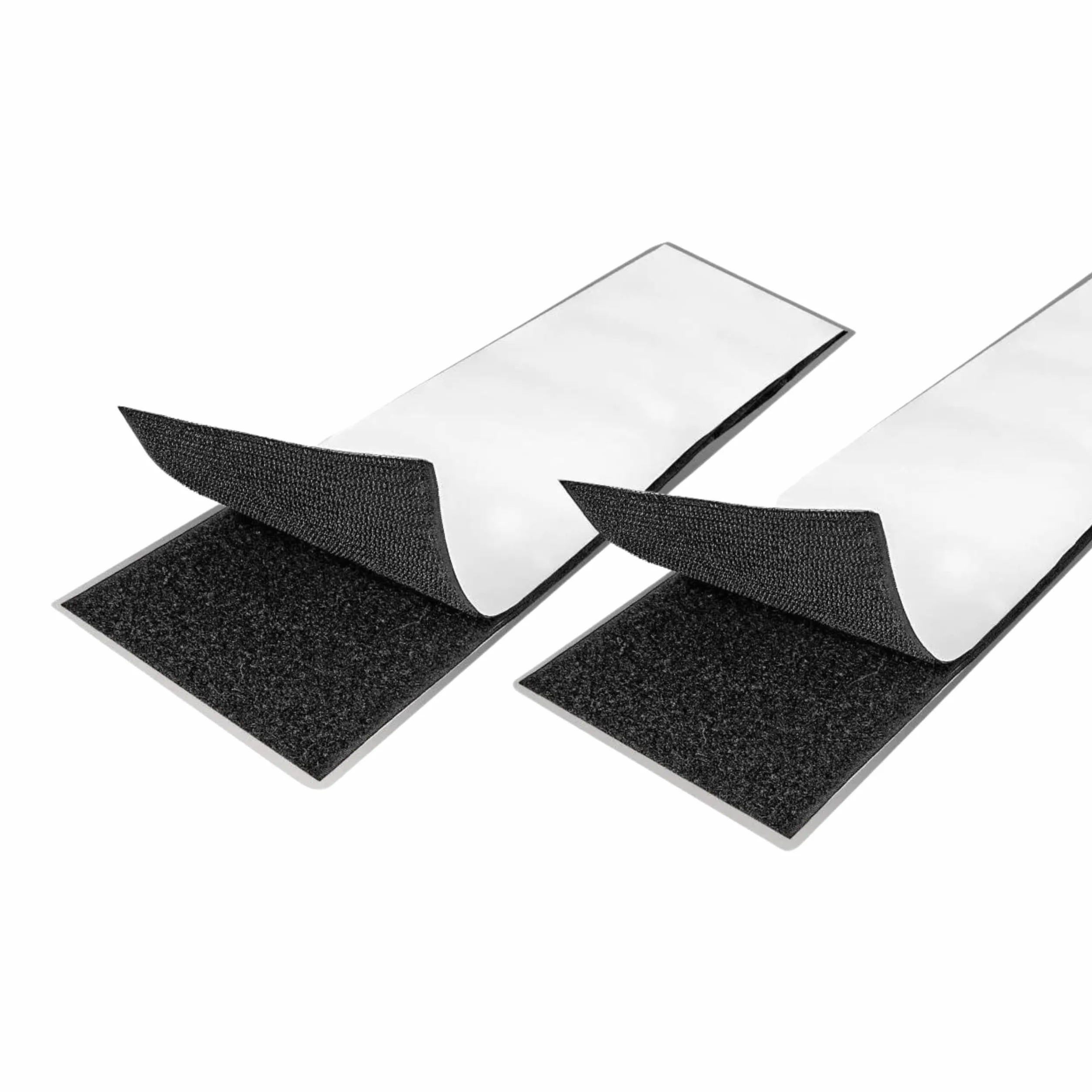 Klett Kennzeichenhalter, 2 sztuki, taśma 500 x 100 mm z hakami i pętelkami, bezramkowy uchwyt na tablicę rejestracyjną o sportowym wyglądzie, uchwyt na tablicę rejestracyjną samochodu, uchwyt na