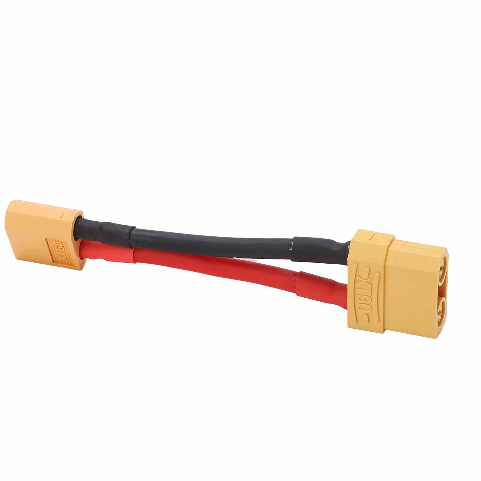 XT60 Męski na XT90 żeński Kabel, 12AWG XT60 Męski na XT90 żeński Przewód Adaptera do Podłączenia Akumulatora i ESC dla Modelu Samochodu RC, Modelu Samolotu, Modelu Statku
