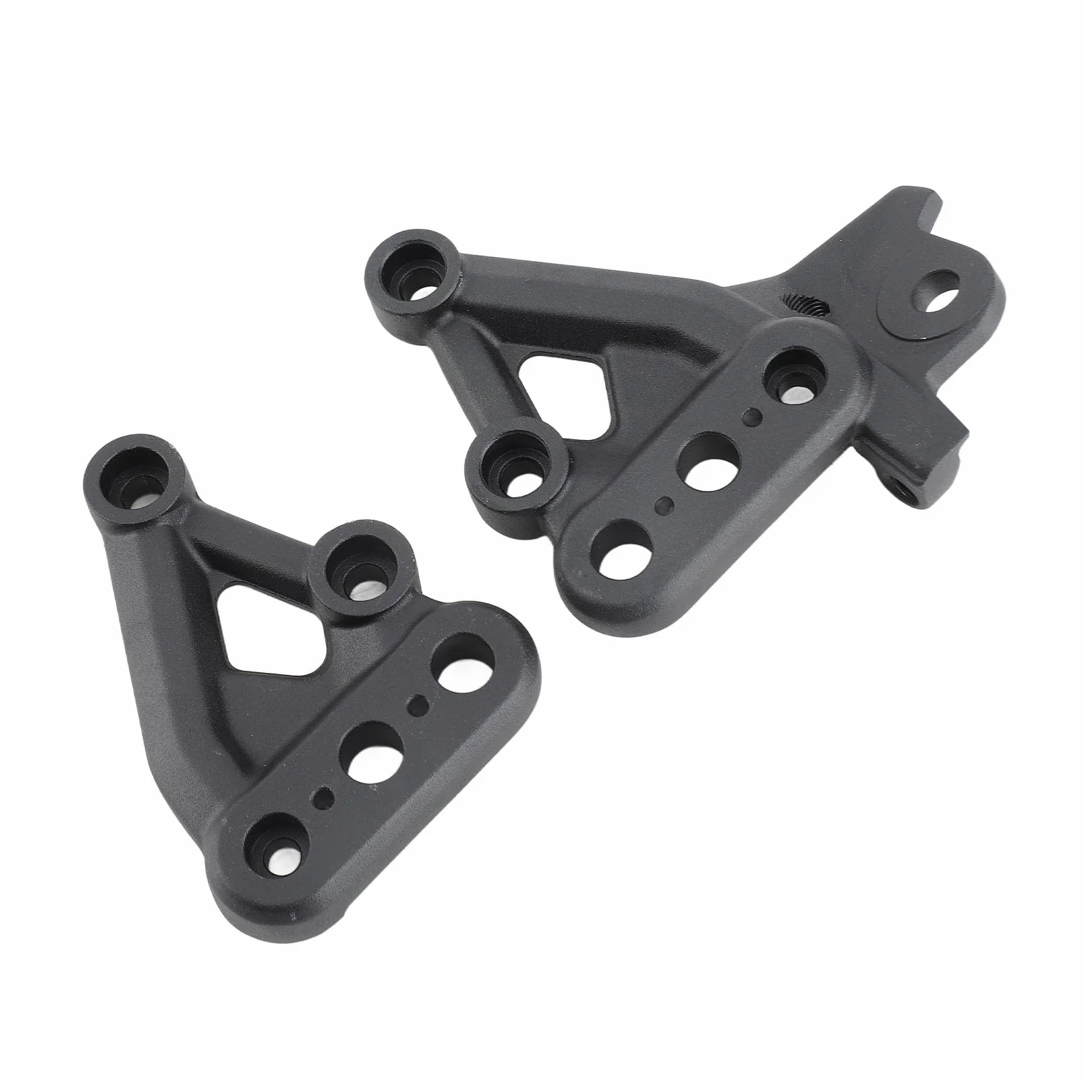 Generic Uchwyt na Podnóżki Obrabiany CNC dla Talaria Sting X3 MX3 MX4 Czarny dla Entuzjastów Motorów Terenowych