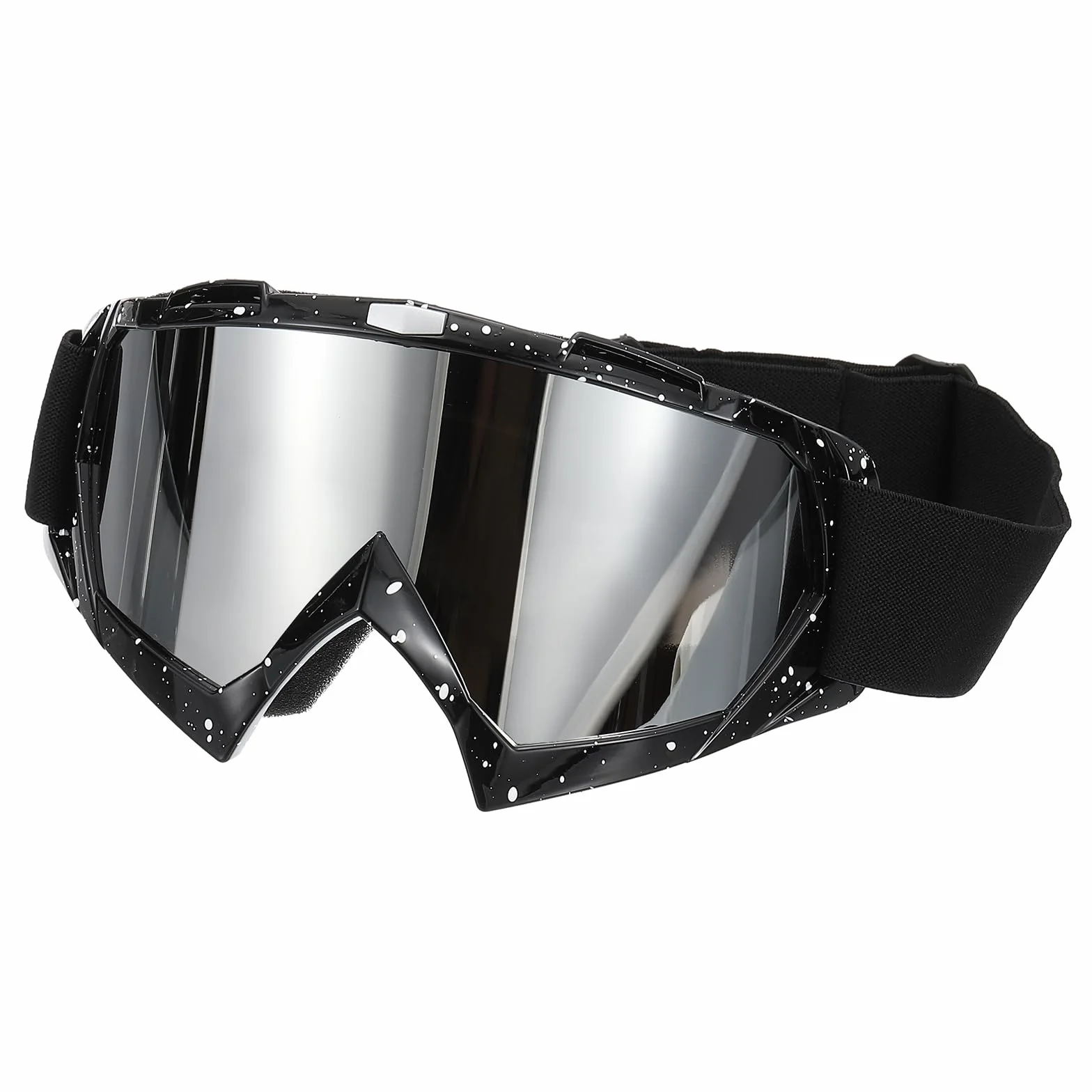 PATIKIL Gogle narciarskie do rowerów terenowych, gogle motocyklowe ATV, gogle narciarskie, gogle do kasku wyścigowego, odporne na wiatr do wspinaczki górskiej, spadochroniarstwa, jazdy na nartach