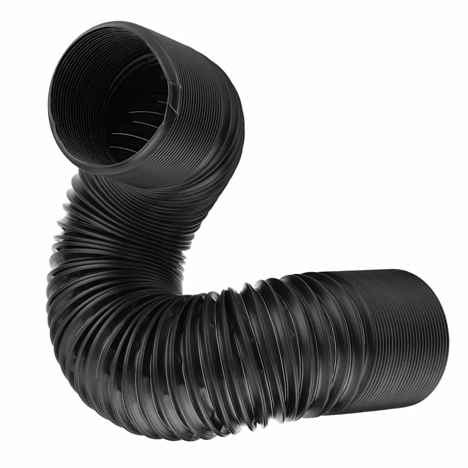 Uniwersalny wąż silikonowy wlotu powietrza 63mm/76mm do samochodu, elastyczny przewód rozprężny biały