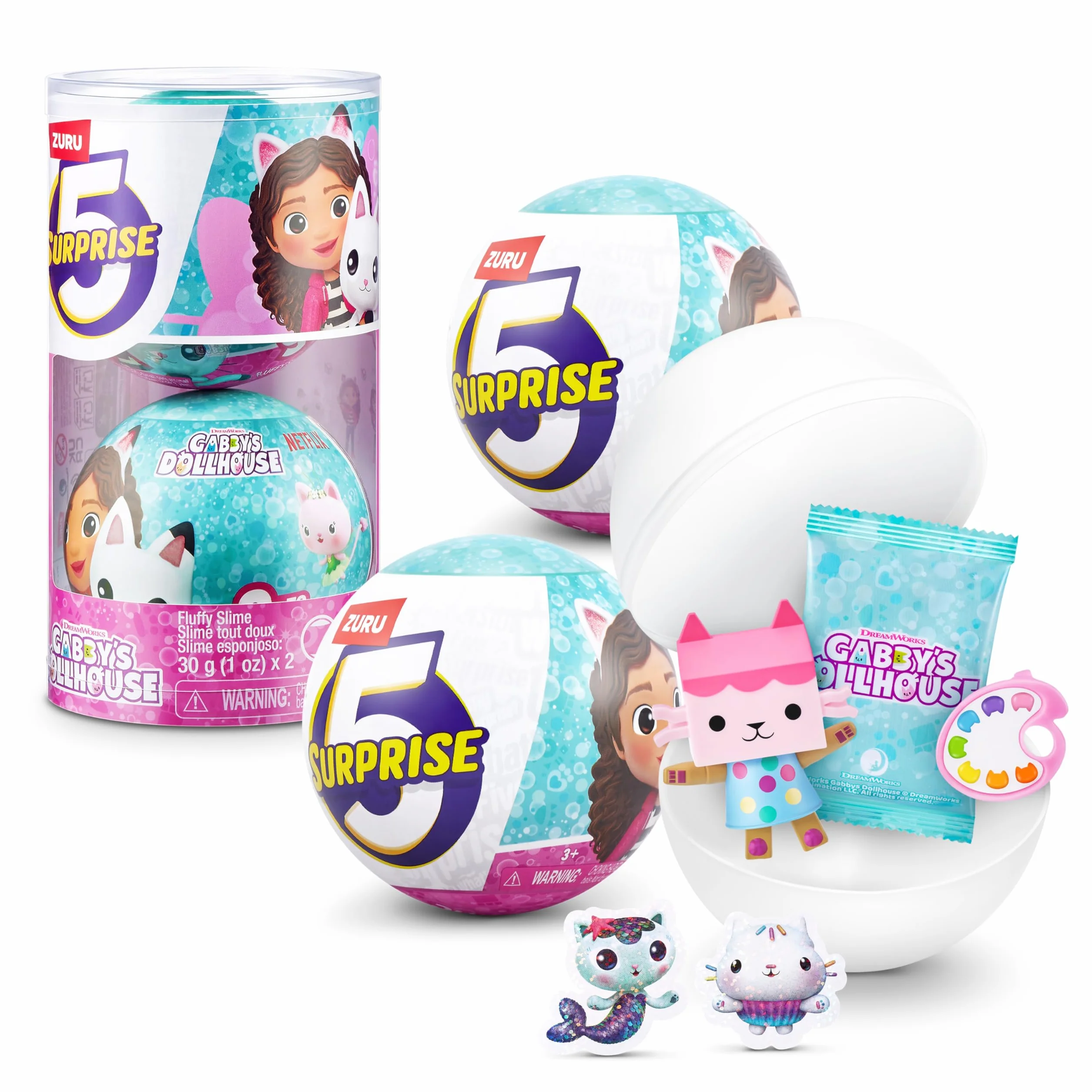 5 SURPRISE GABBY'S DOLLHOUSE - SERIA 1 2PK KAPSUŁKA