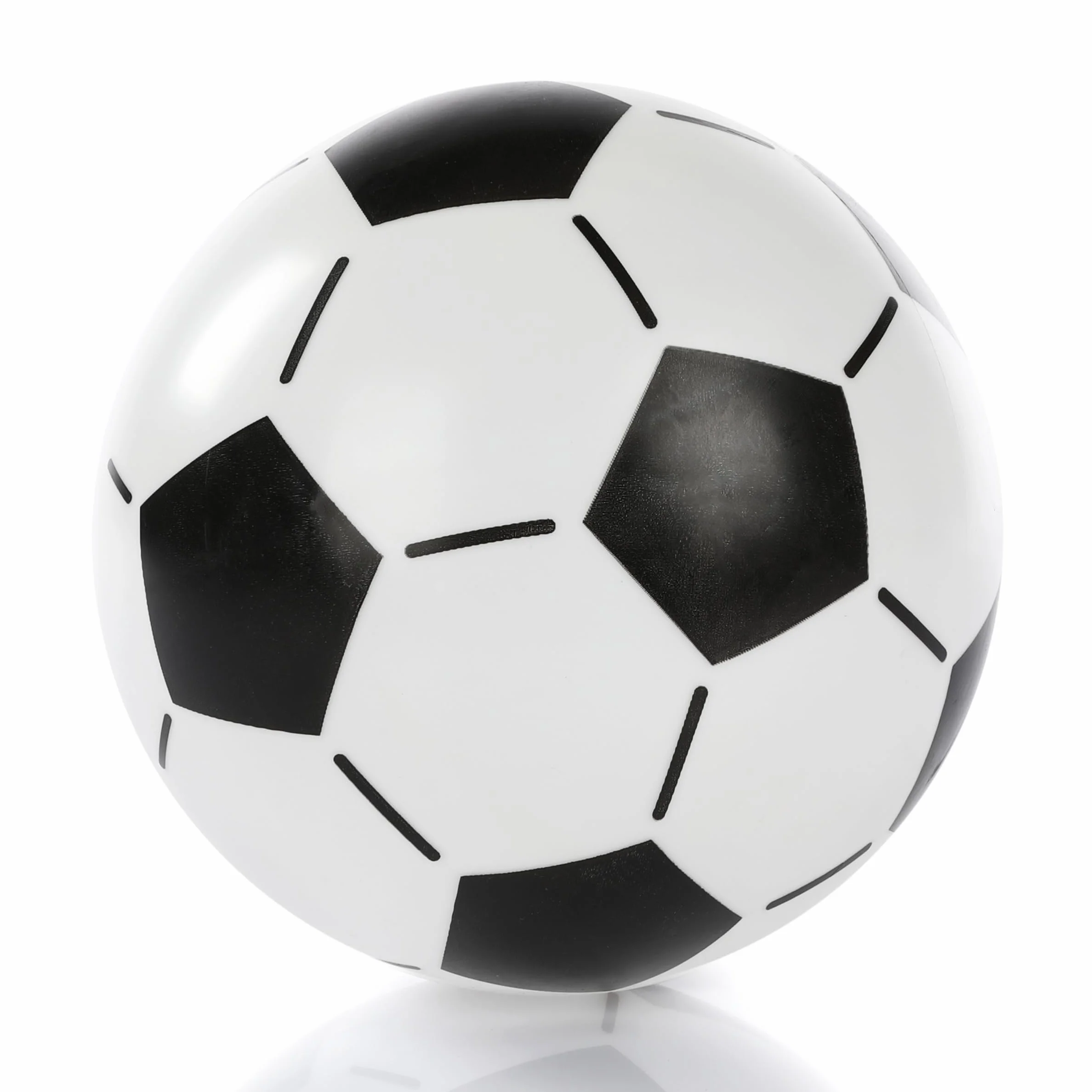 Nadmuchiwana piłka nożna dla dzieci, PCW, zestaw 4 szt. – 20 cm