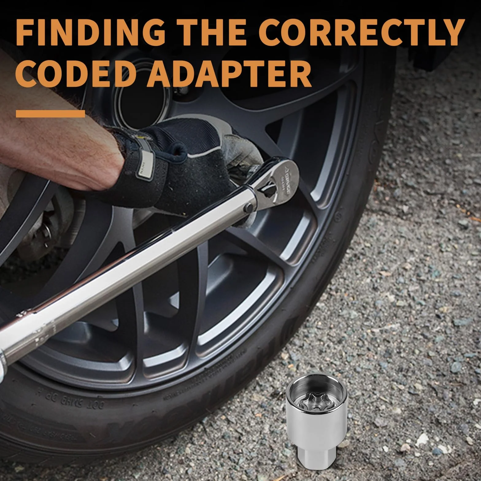 LALAGO Adapter zamka obręczy 523 do VW, stal 42CrMo