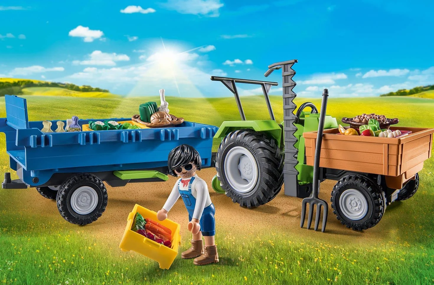 PLAYMOBIL Country 71249 Traktor z przyczepą, od 4 lat