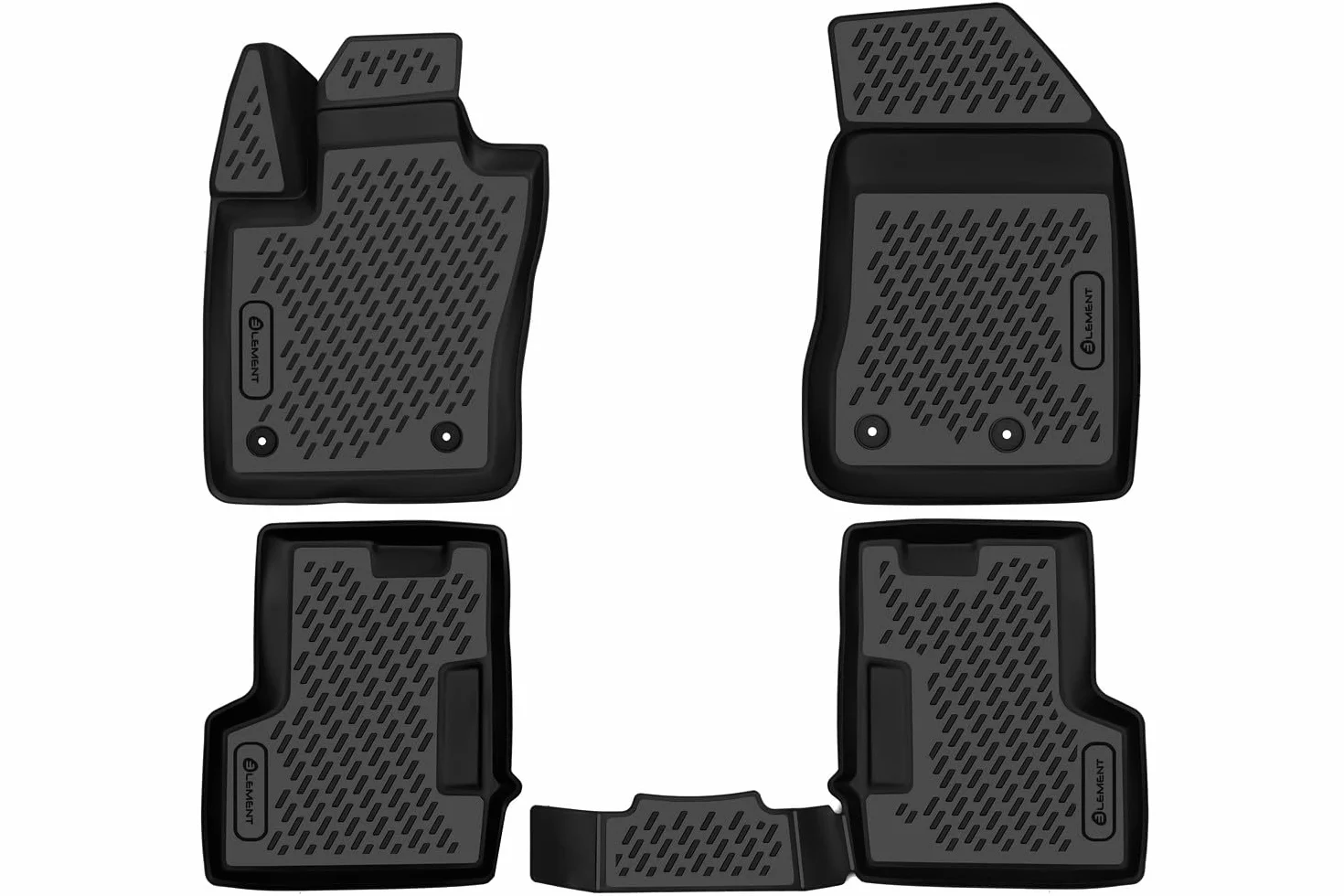 Dopasowane maty gumowe 3D antypoślizgowe do Jeep Renegade 2014