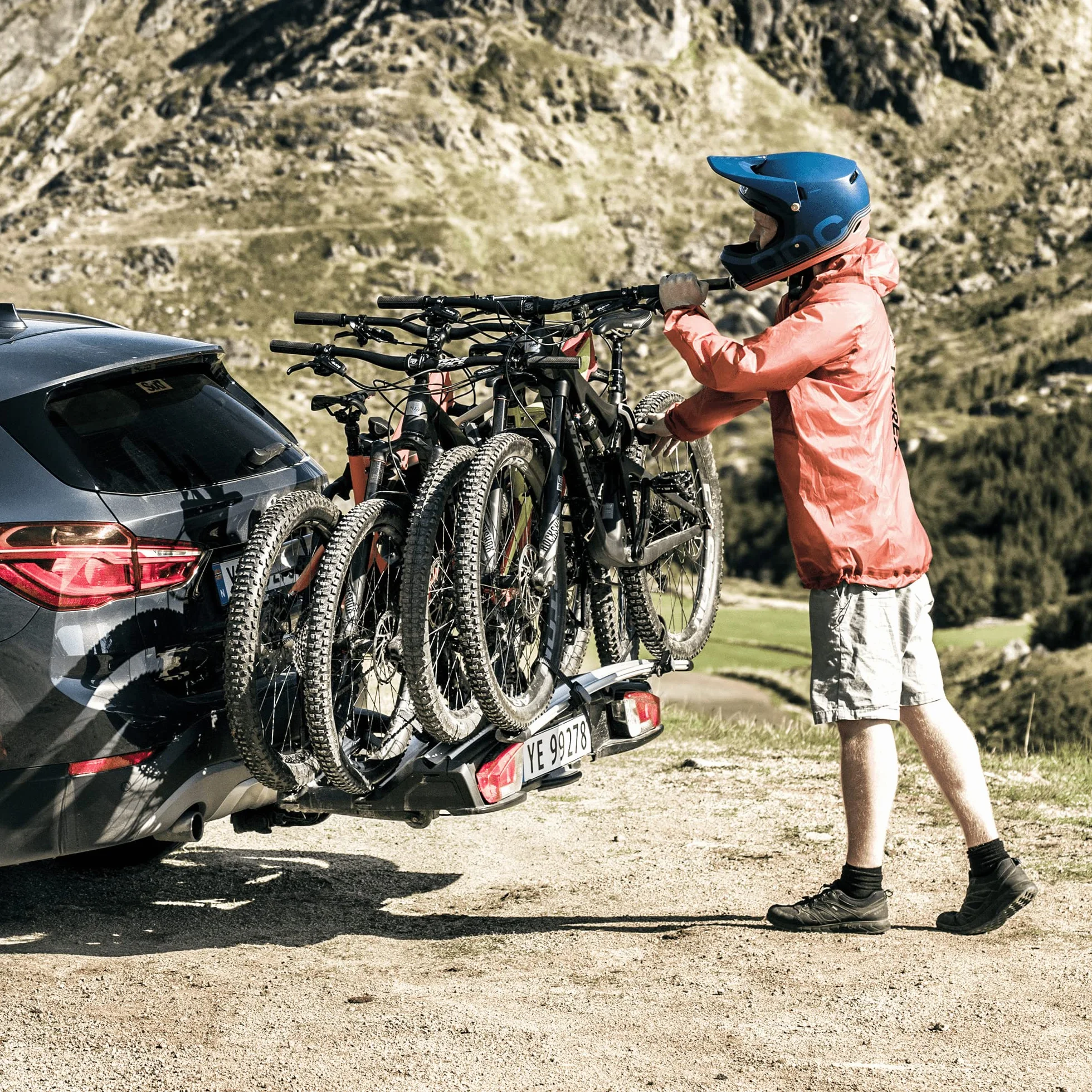Thule 938100 Bagażnik Rowerowy, Czarny, Jeden Rozmiar