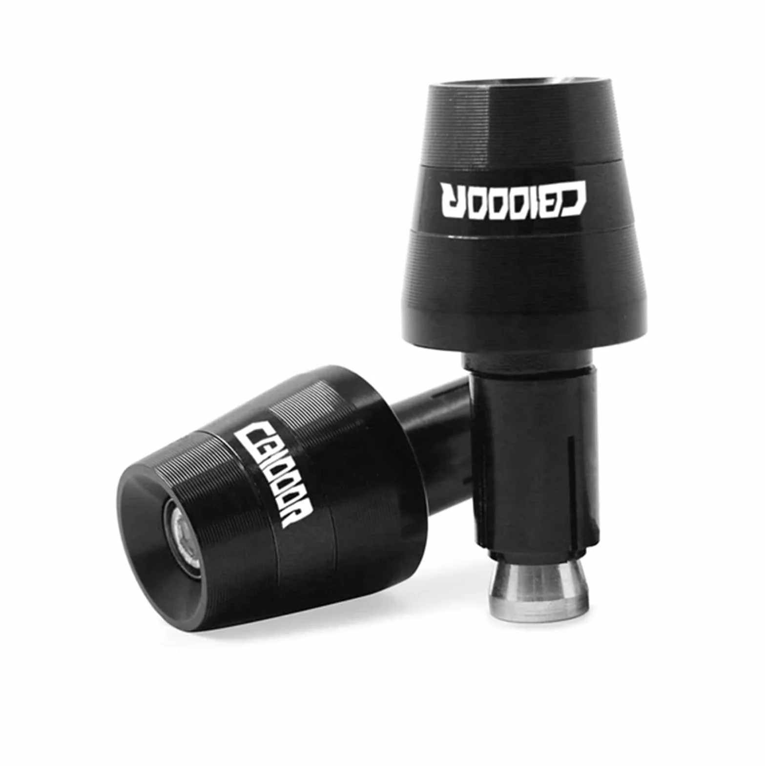 Dla Honda CB1000R CB 1000R CB 1000 R Motocykl 7/8 "22MM Kierownica Uchwyty Do Kierownicy Ciężki Drążek Zaślepka Zaślepka (Kolor : CZARNY, Rozmiar : 1)