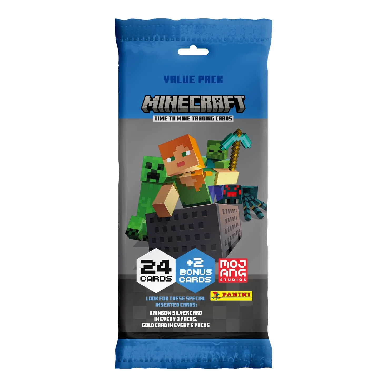 Panini Minecraft 2 Karty Trading - Pakiet tłuszczowy