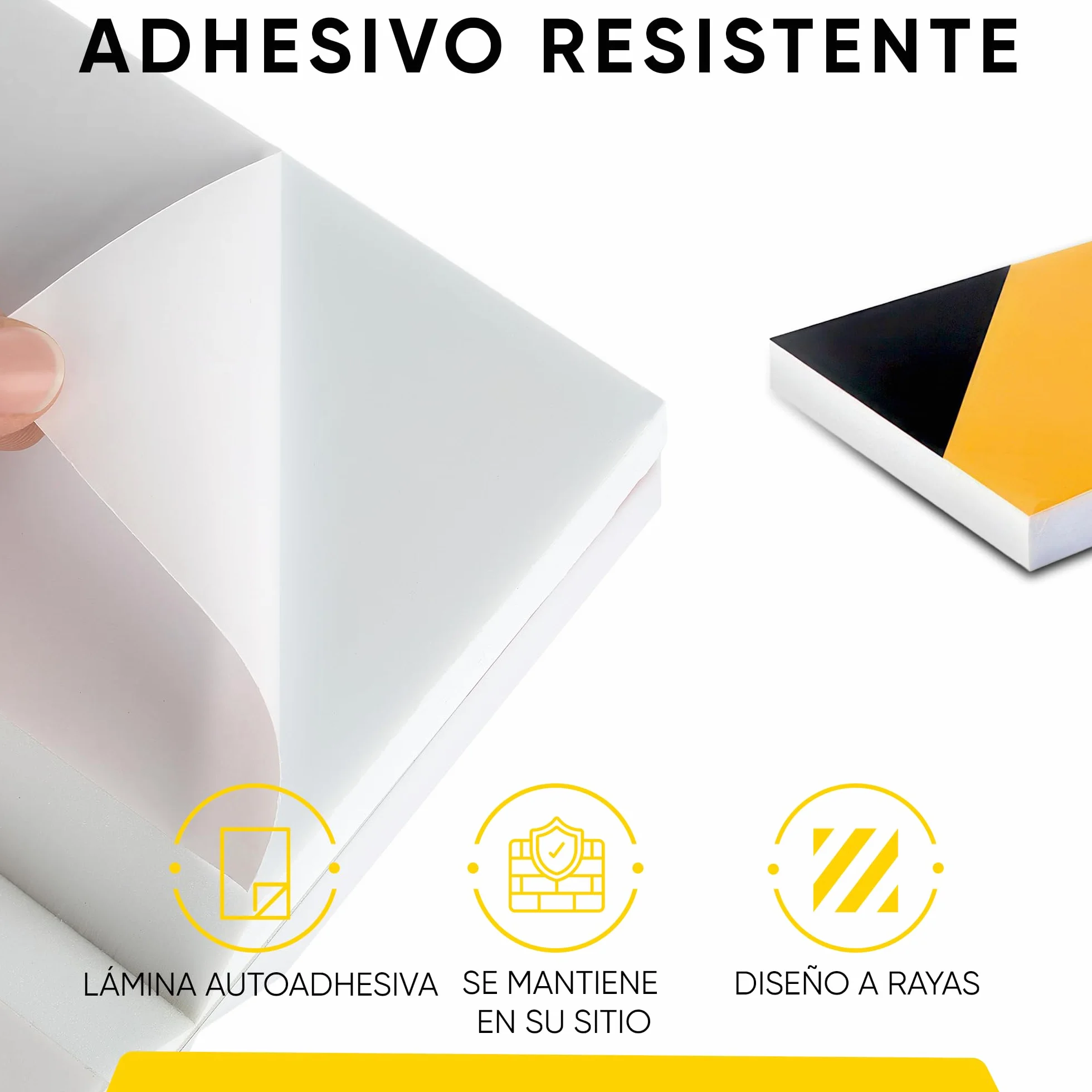 Protezione Colonne Garage Riflettente 40x20x2 cm 20x20x2 cm 6 sztuk