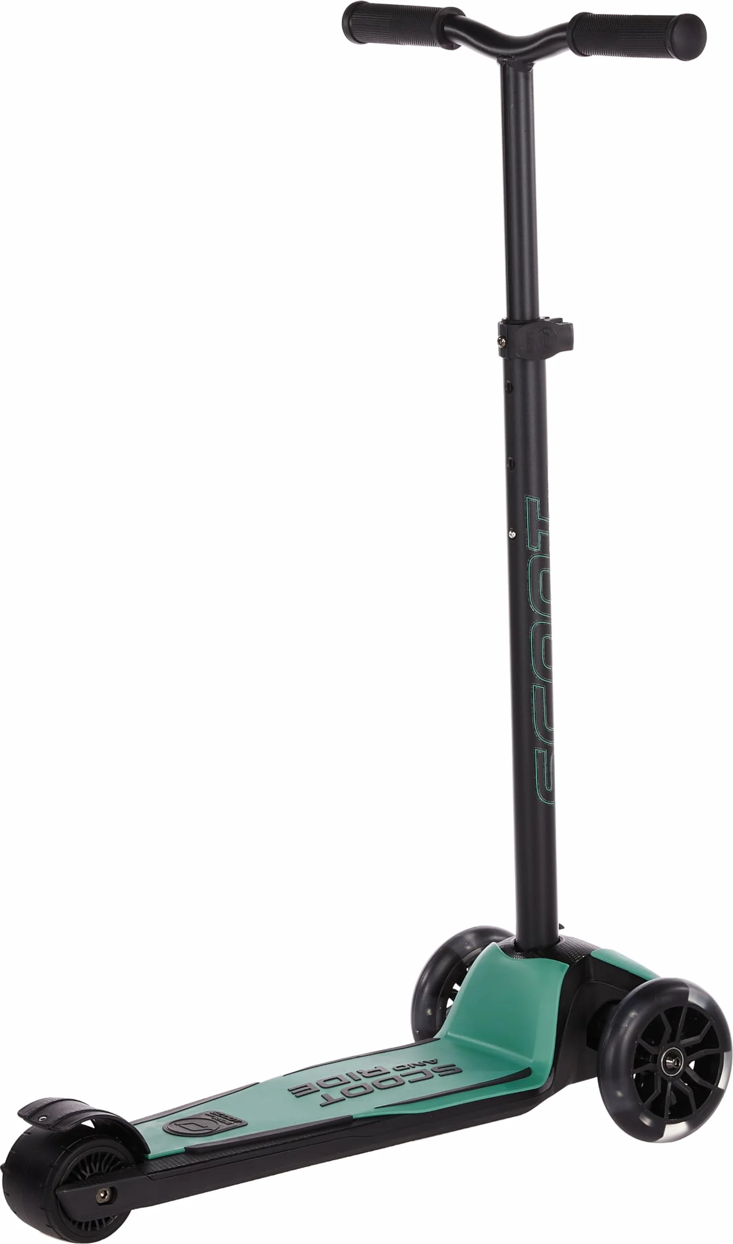 Scoot & Ride Highwaykick 5 Led Hulajnoga, Zielony, 55 cm x 15 cm x 24 cm