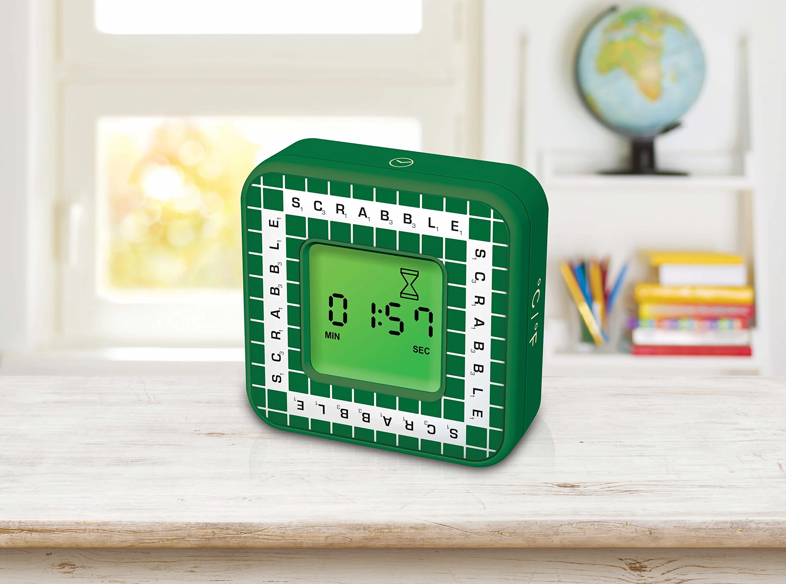 Lexibook Mattel Mutlifuntion timer, zielony/biały, RL300SC