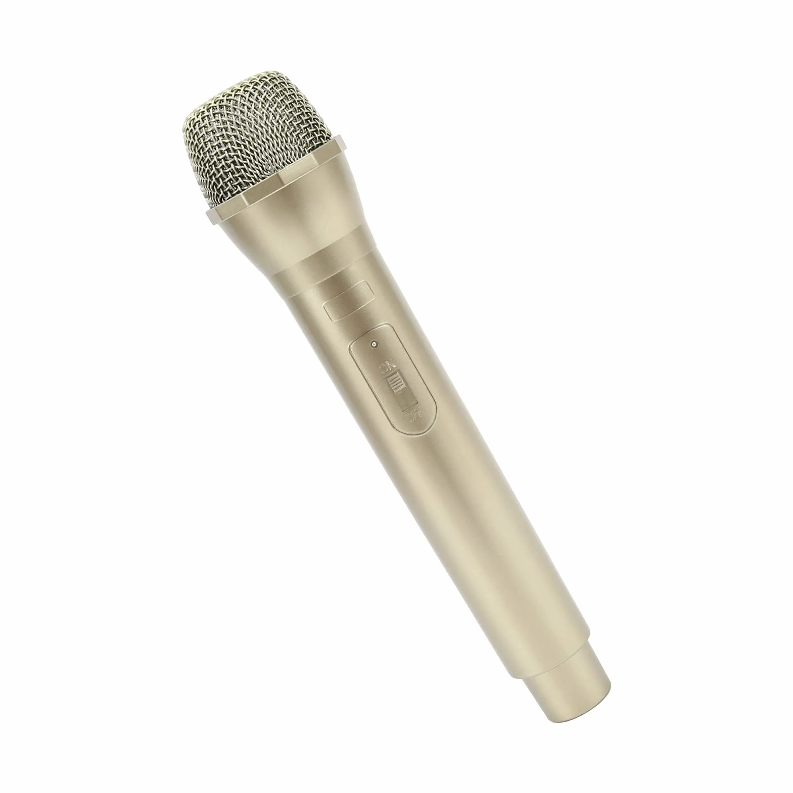 Mikrofon Zabawkowy, Realistyczny Rekwizyt Plastikowy Scenarny Mikrofon na Karaoke lub Upominkowy Rekwizyt