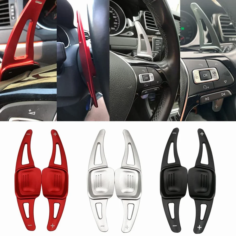 Shift Paddle Shifter ze stopu aluminium dla Golf 7 MK7 TSI Golf 8 MK8 TSI MK6 Touareg TSI