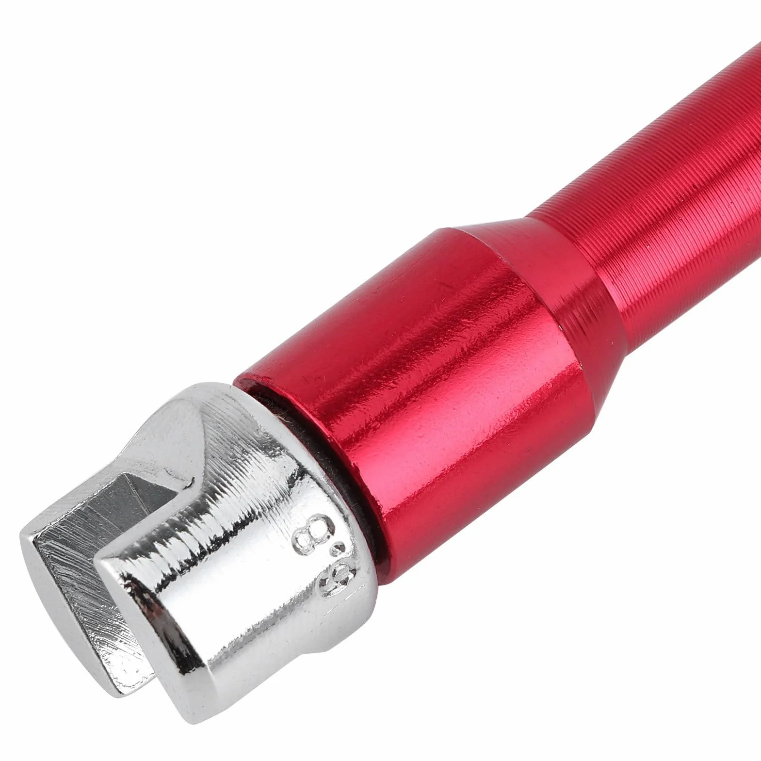 Klucz do szprych motocyklowych CNC 5,0-6,8 93 mm Zestaw czerwony