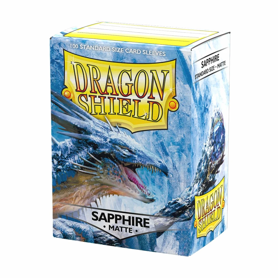 Dragon Shield - Matte Standard Size Sleeves 100Pk - Sapphire