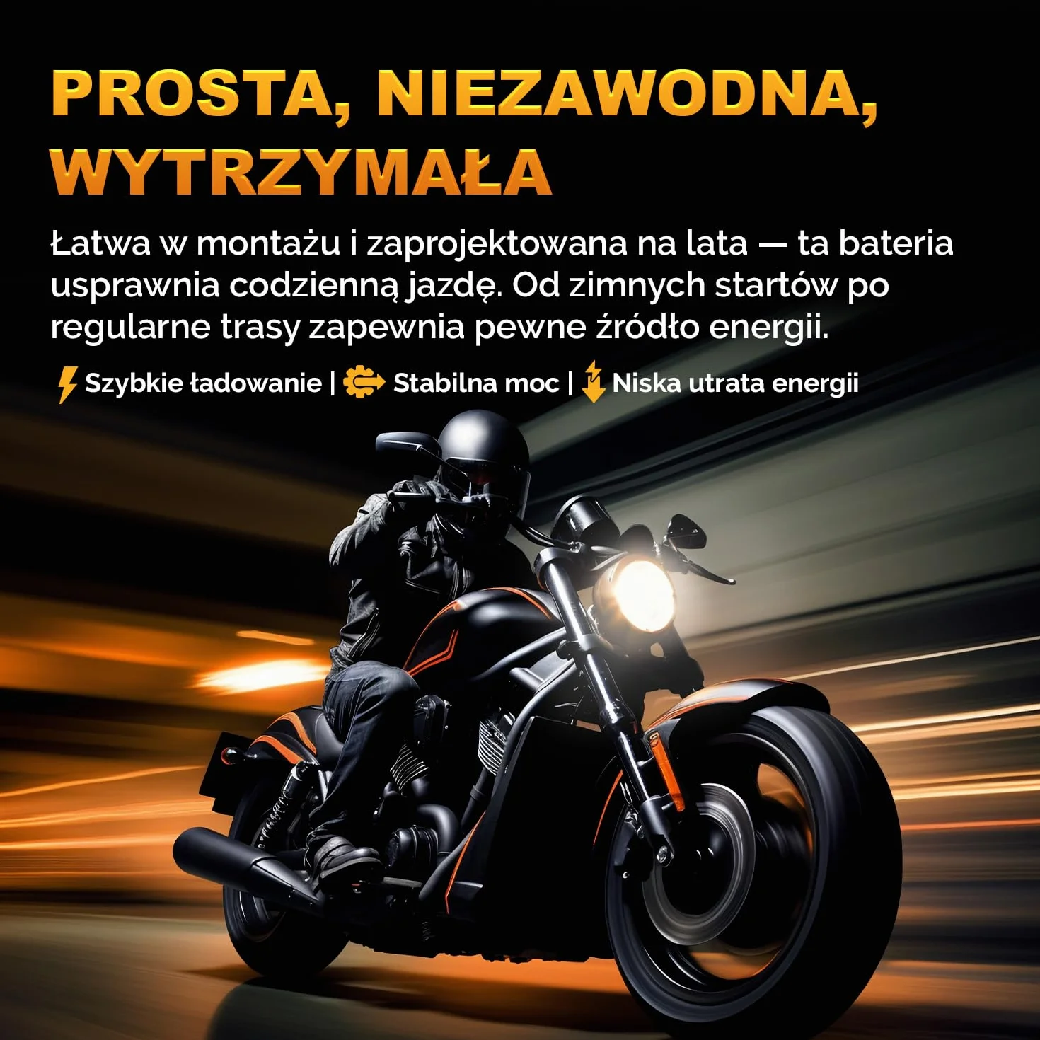 Electronicx GEL Żelowa bateria zapasowa – 17 Ah 12 V YB16AL-A2akumulator motocyklowy 12V 17Ah 205A – bezobsługowy, solidny- wysoka moc rozruchowa do motocykli, skuterów, quadów ATV – 206×70×162 mm