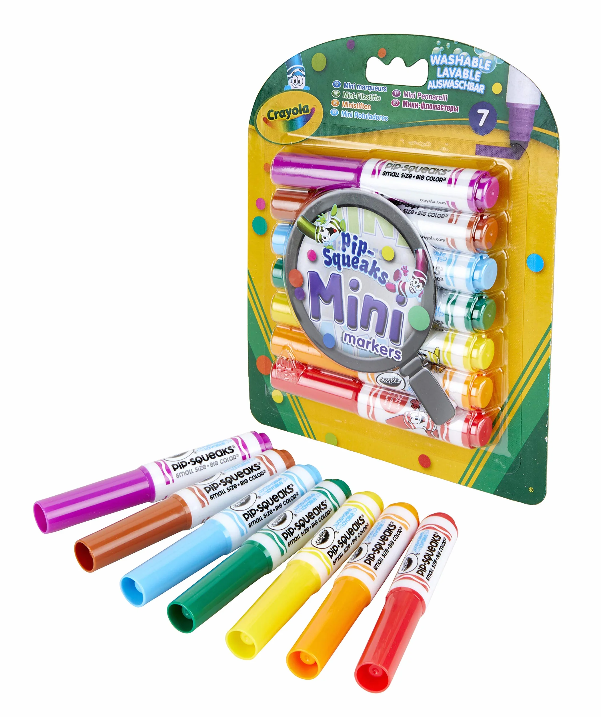 Crayola 5083370 – flamastry, mini, 7 sztuk