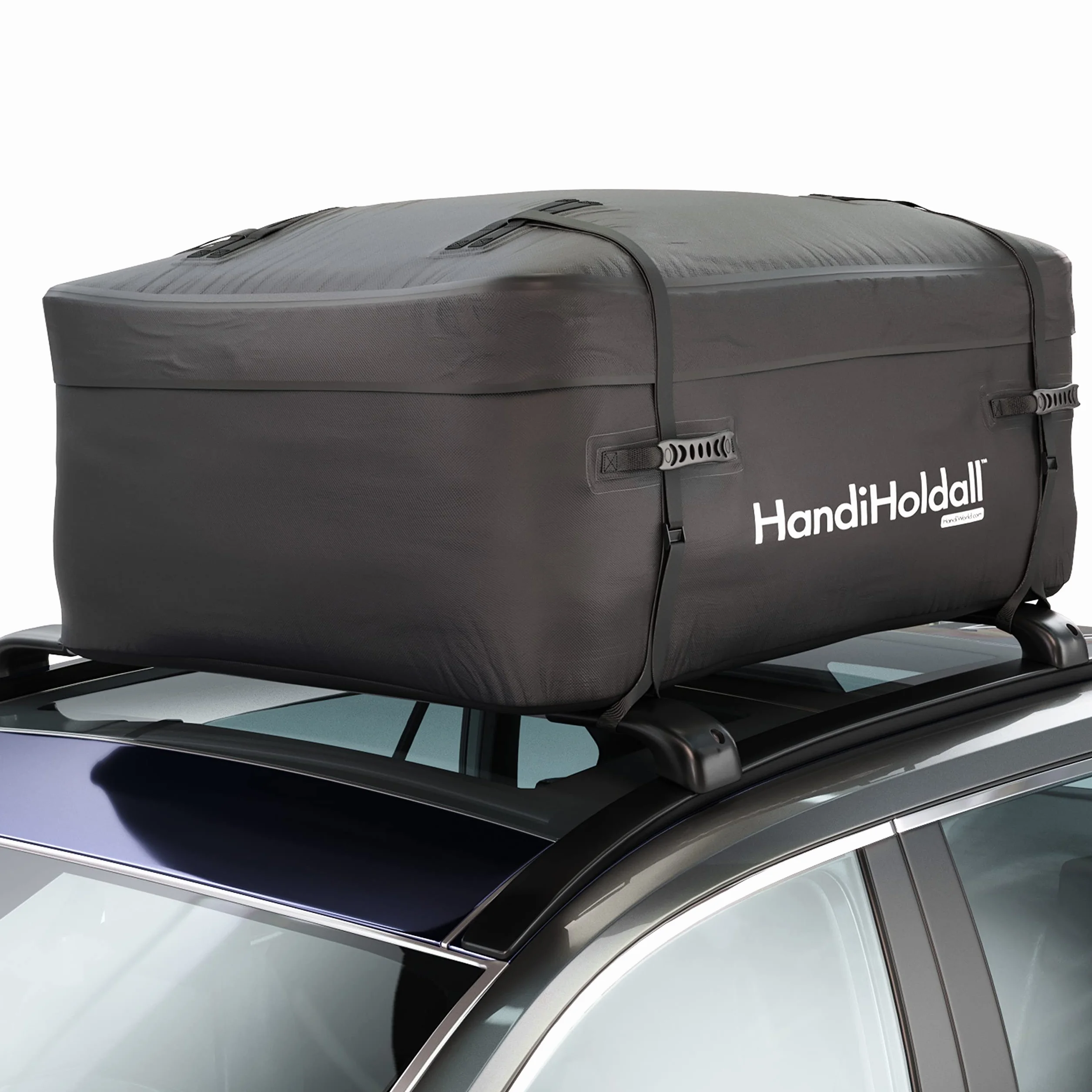 HandiWorld HandiHoldall Extra Large 400 Litres Waterproof Foldable Roof Bag Black