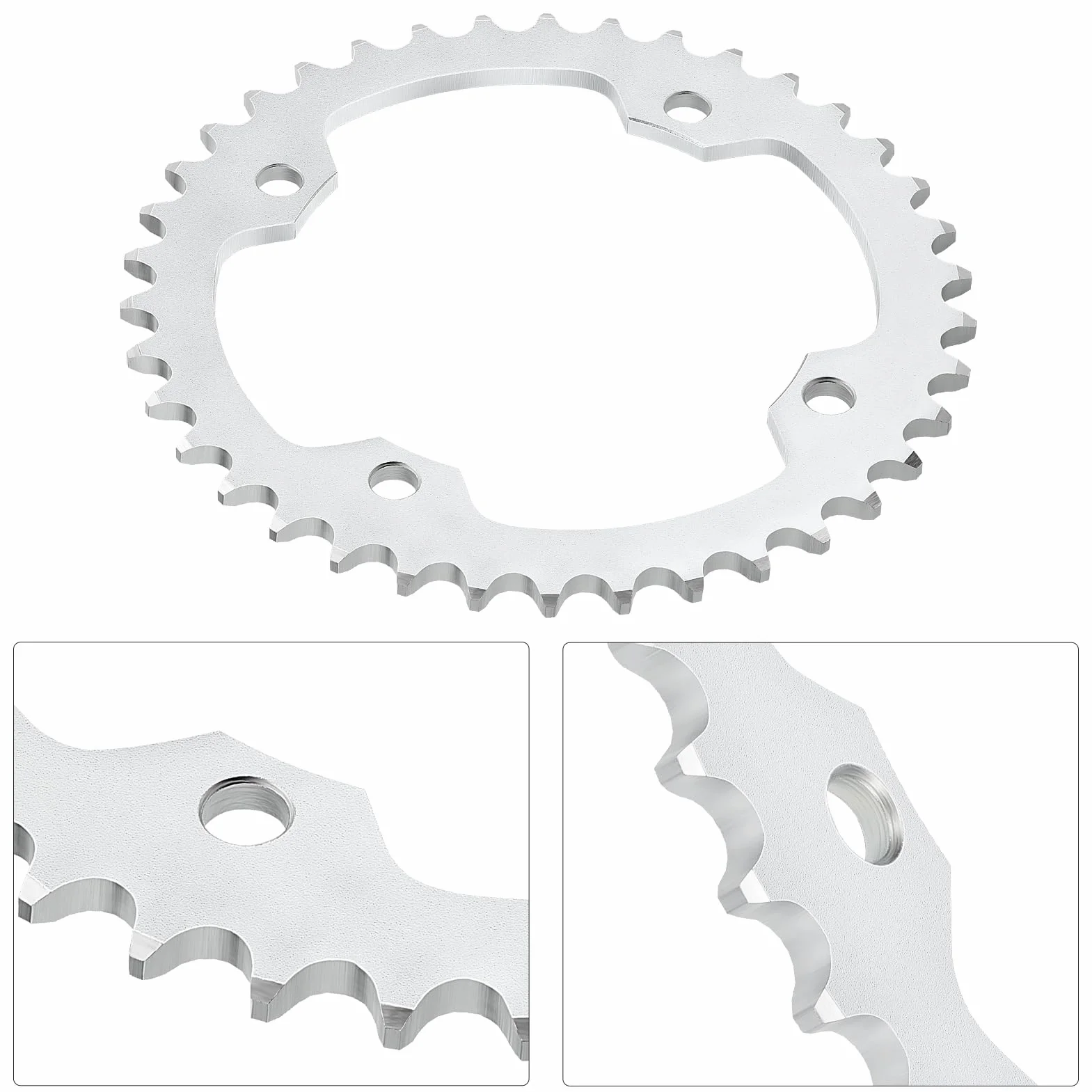 Koło łańcuchowe tylnej osi i montaż uchwyt piasty zestaw pasuje do Yama-ha YFZ450 Raptor 700 2004-2024 1S3253860000 5TG253860000 5TG254381000