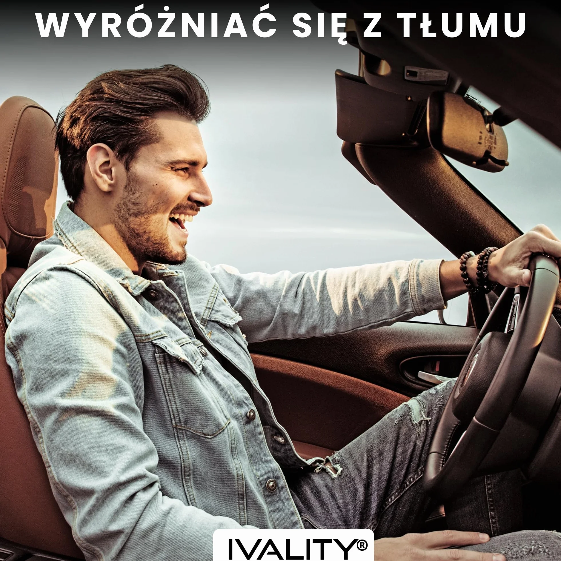 IVALITY® 1x Niewidoczny uchwyt na tablicę rejestracyjną z magnesem | Bezramkowy uchwyt na tablicę rejestracyjną z magnesem | Do polskich tablic rejestracyjnych