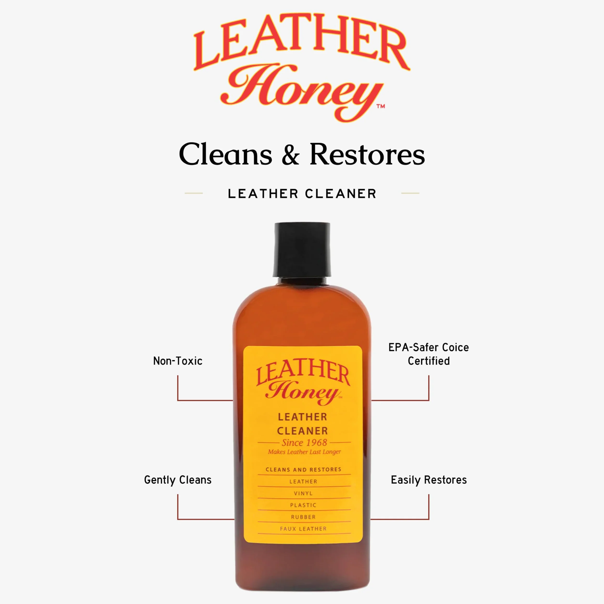 Leather Honey Środek do Czyszczenia Skóry 236 ml