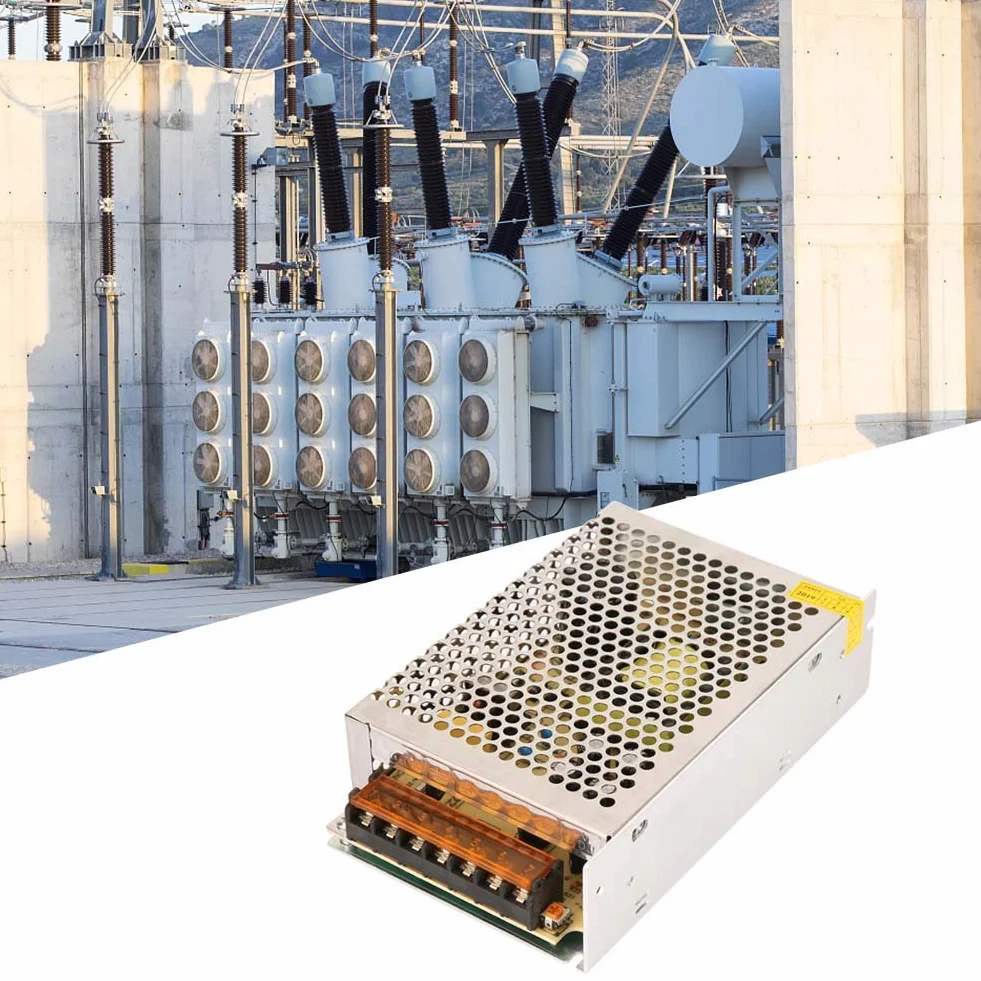 Zasilacz impulsowy 12 V DC, zasilacz 110 V-220 V AC na 12 V DC Zasilacz LED Switch Power Driver (12 V 10 A)