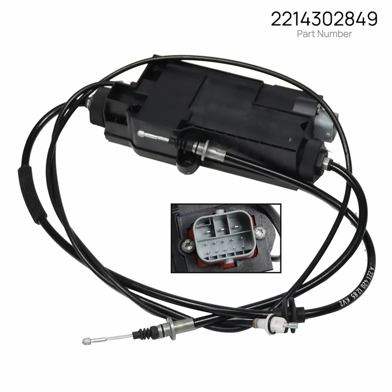 płyta do hamulca ręcznego 1PC Elektroniczny siłownik hamulca postojowego do Mercedesa Klasy S W221 W216 CL550 A2214302949 2214302849