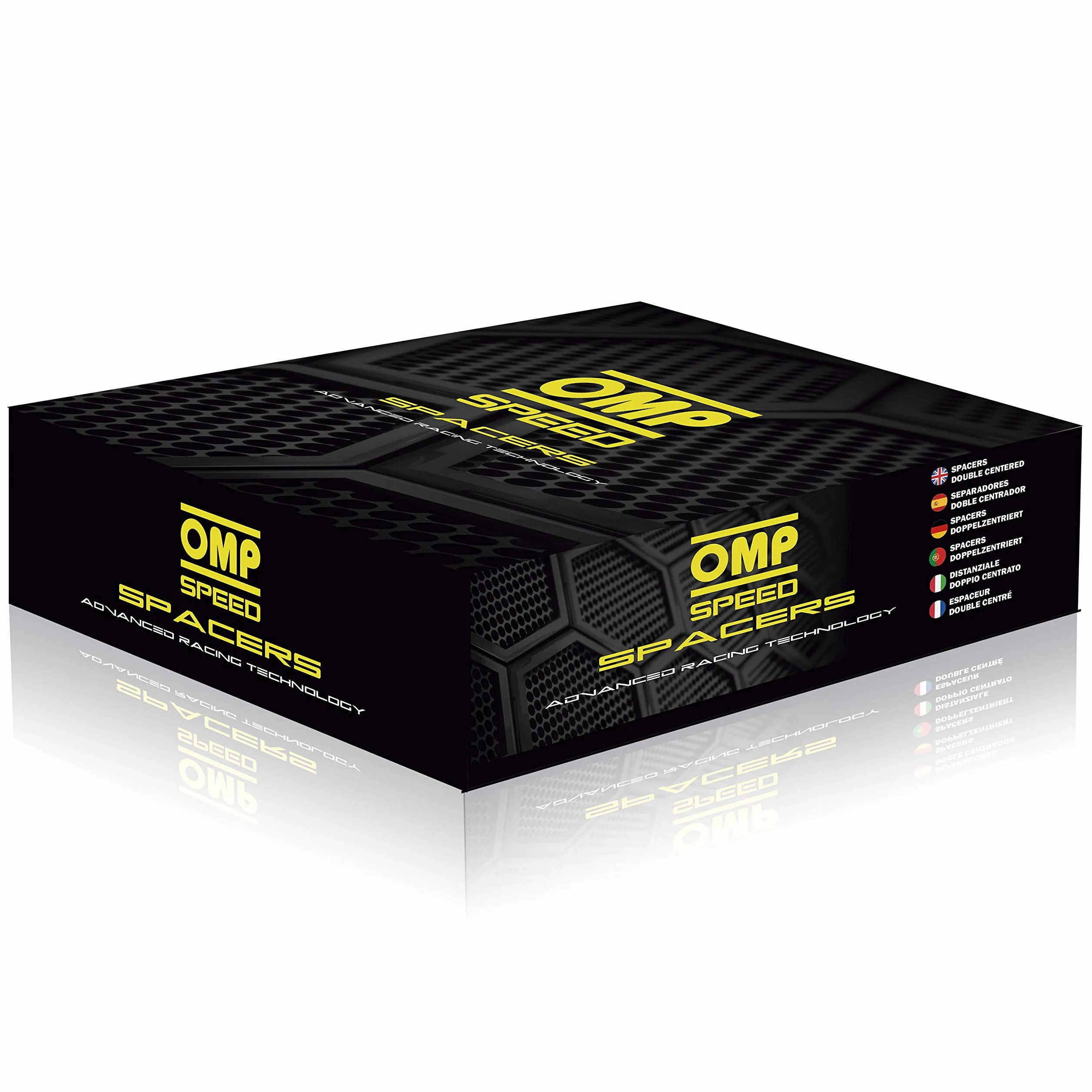OMP Speed Zestaw Dystanse Podwójnie Centrujące Grubość: 20mm PCD: 5X130 CB.H: 71.6 CB.W: 71.6 OD: 139 Śruba M14X1.5 kula Kolor Czarny