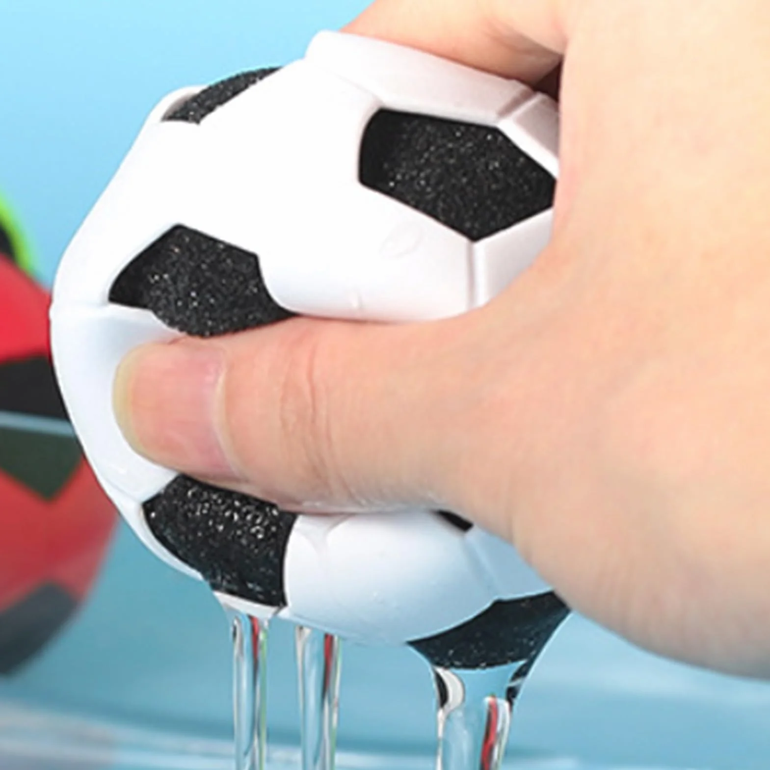 Soft Mini Soccer Balls, Sponge Toy Ball Set, 3 Pack Bouncy with Lightweight Feel, Foam Soccer, Kids Sports Play Toy with Versatile Use, Mini Balls for Indoor Outdoor Home School Games