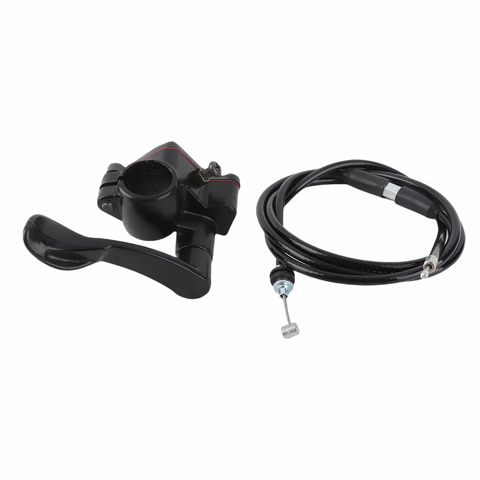 Keenso Przepustnica kciuka, lina, 22 mm, montaż do motocykla, roweru górskiego, elektrycznego, skutera, samochodu i motocykla
