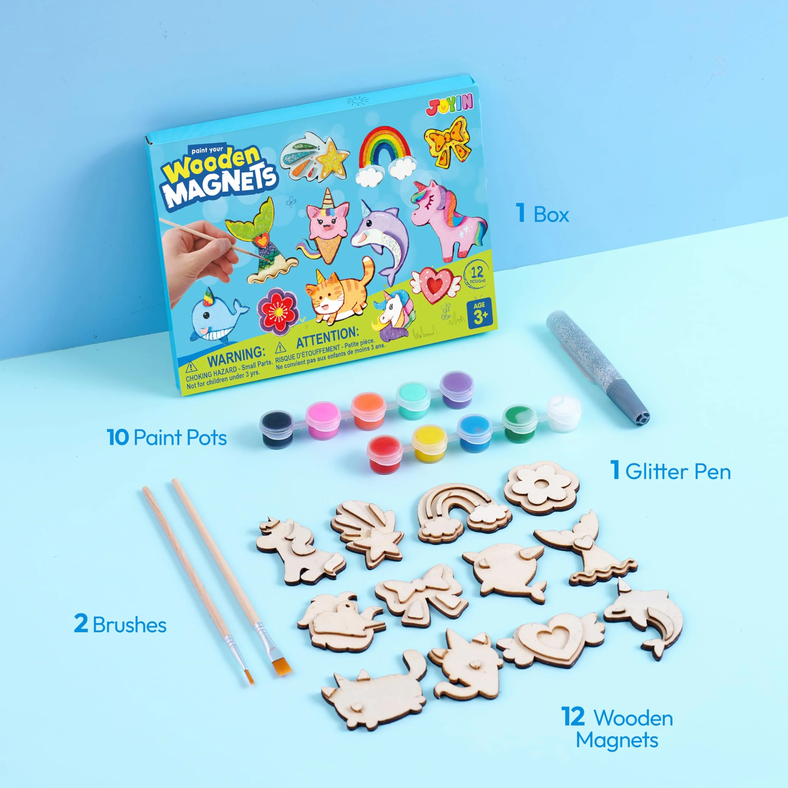 JOYIN Klever Kits Fantasy Theme Magnet Painting Ki (fantazja)