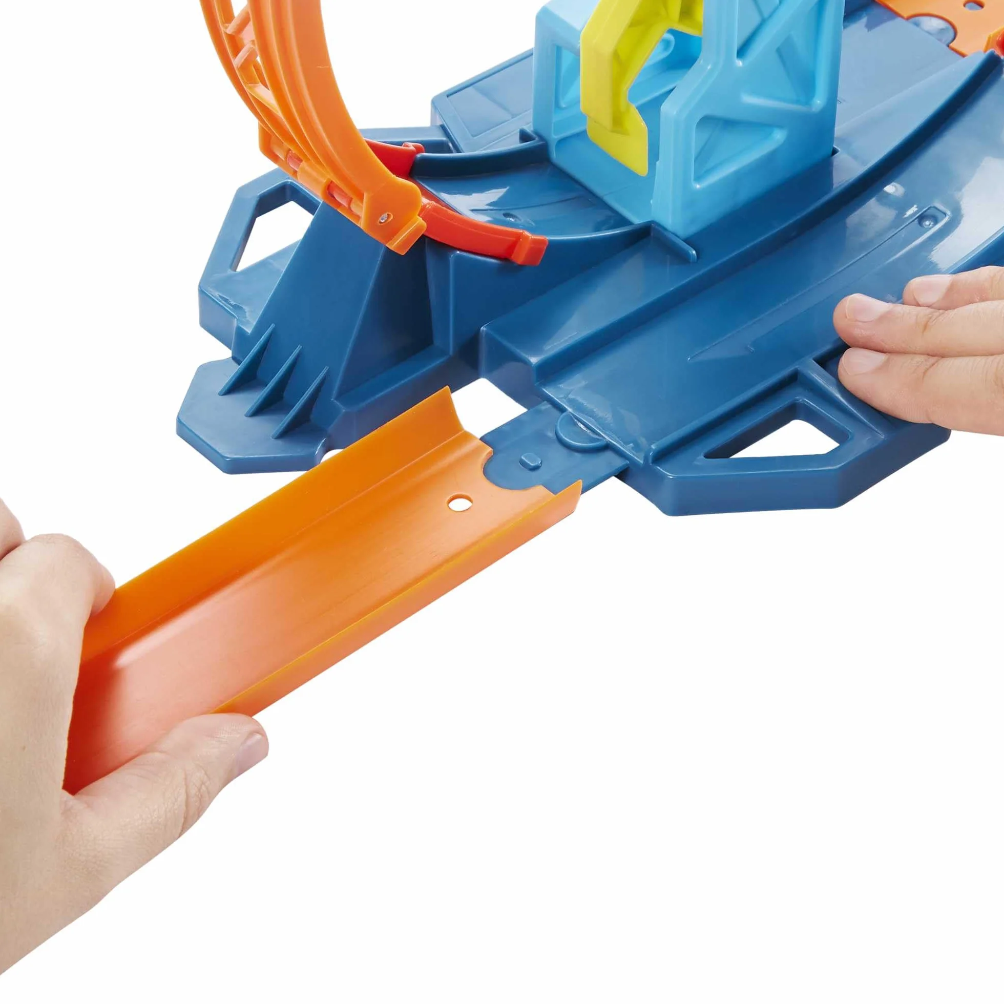 Hot Wheels Glc90 - Track Builder Unlimited Looping Kicker Zestaw Akcesoriów, Zabawkowy Tor Wyścigowy od 6 Lat