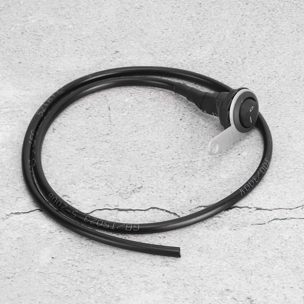 Przełącznik motocykla, Akozon 22 mm wodoodporny przycisk kierownicy/elektryczny przełącznik kołyskowy kierownica przełącznik światła