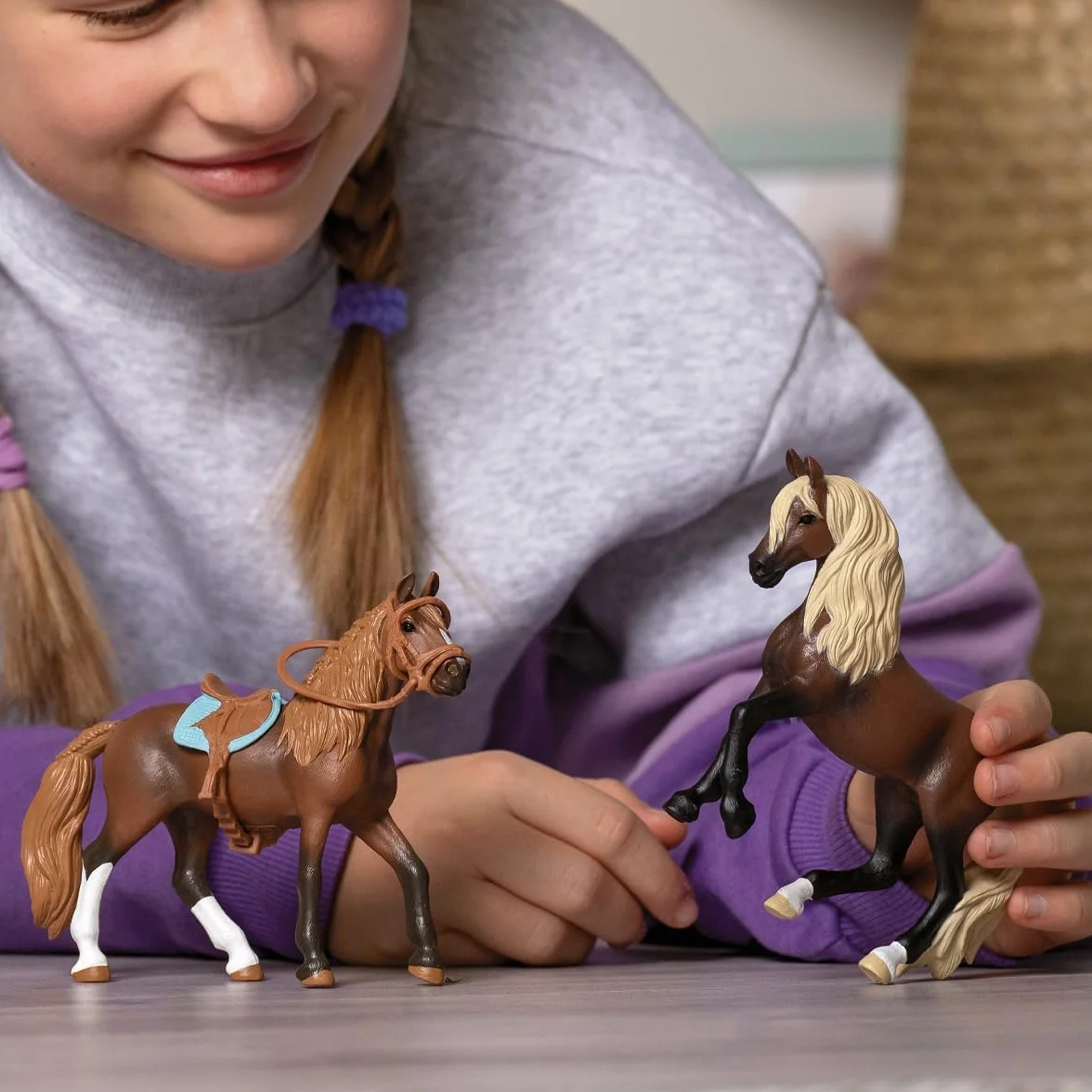 schleich 13953 Klacz rasy paso peruwiański, od 5 lat, HORSE CLUB - figurka, 3 x 14 x 12 cm