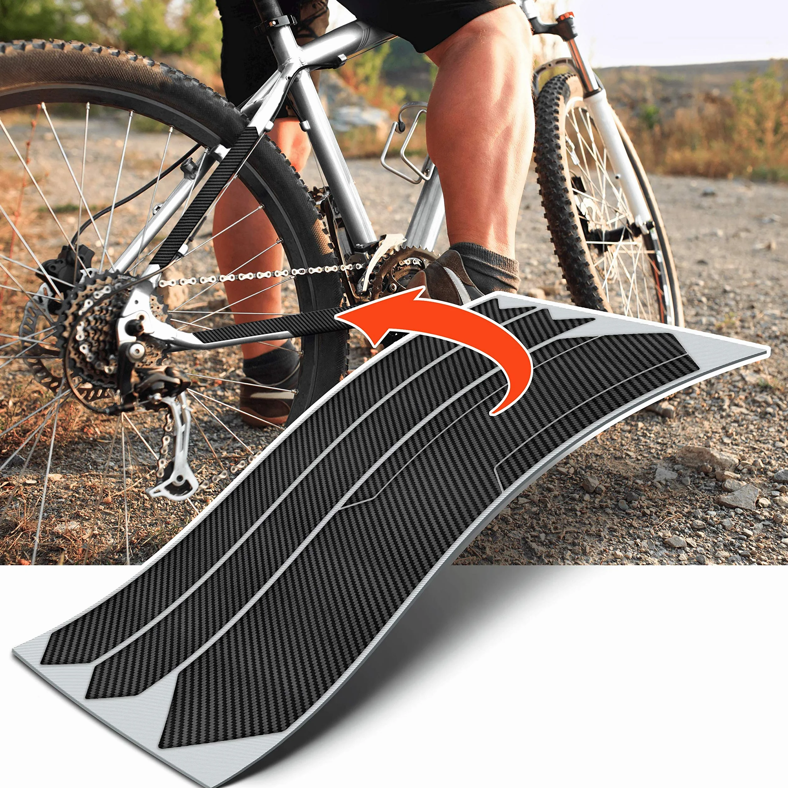 Luxshield Zestaw folii ochronnych do lakieru rowerowego