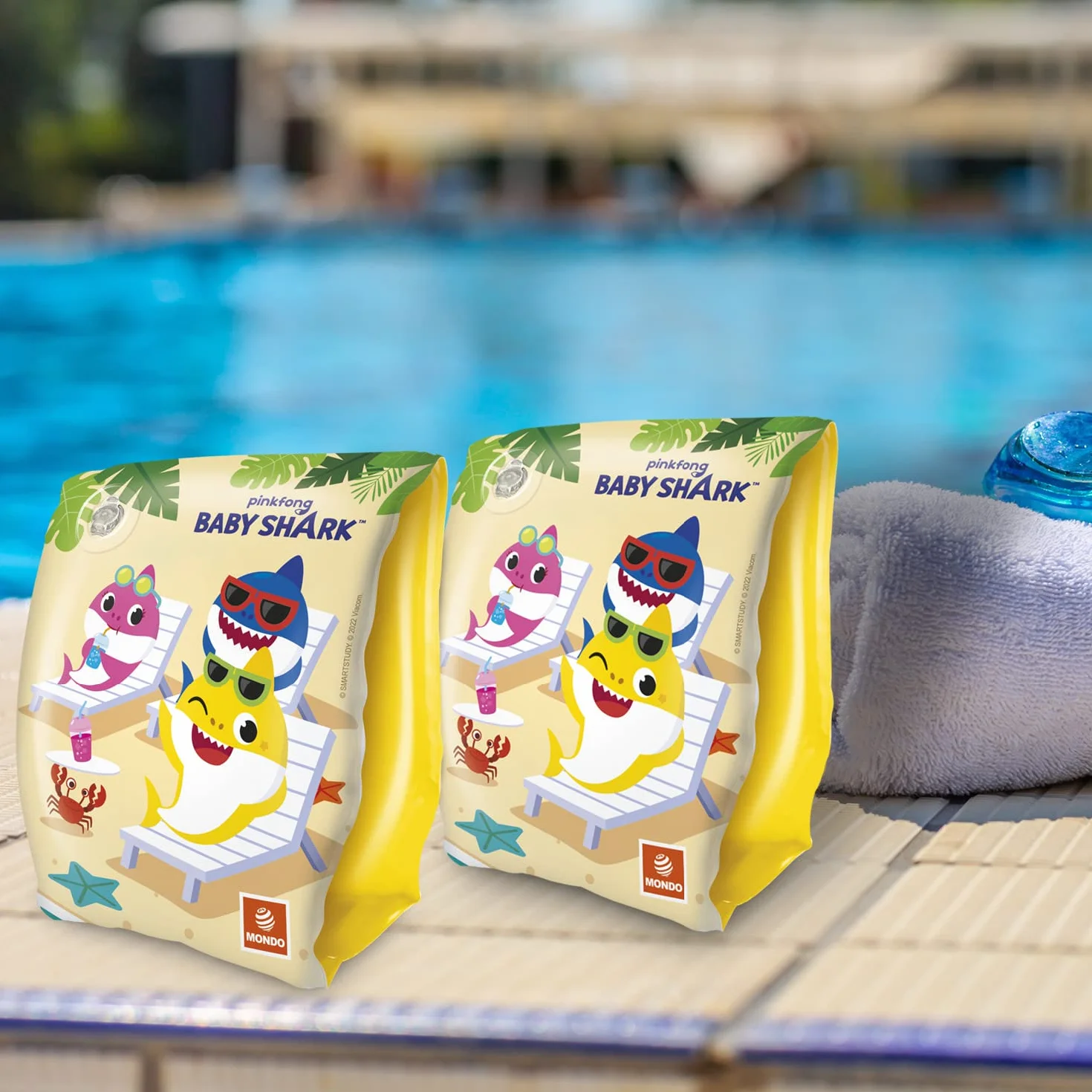 ARM BANDS BABY SHARK - Mondo Toys - Baby Shark - Gry wodne dla dzieci