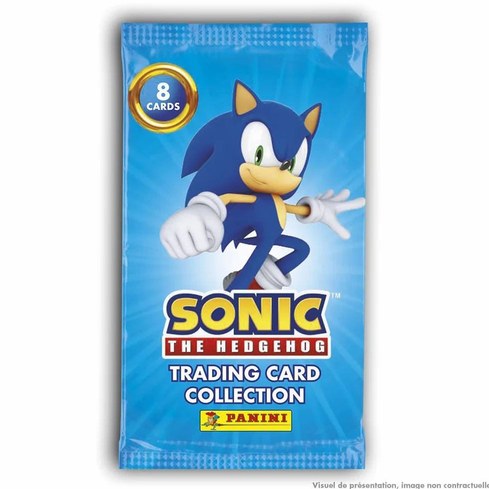 Panini Sonic The Hedgehog Classic Trading Cards Blister 5 kieszeni + 2 karty Limited Edition, 005010KBF5