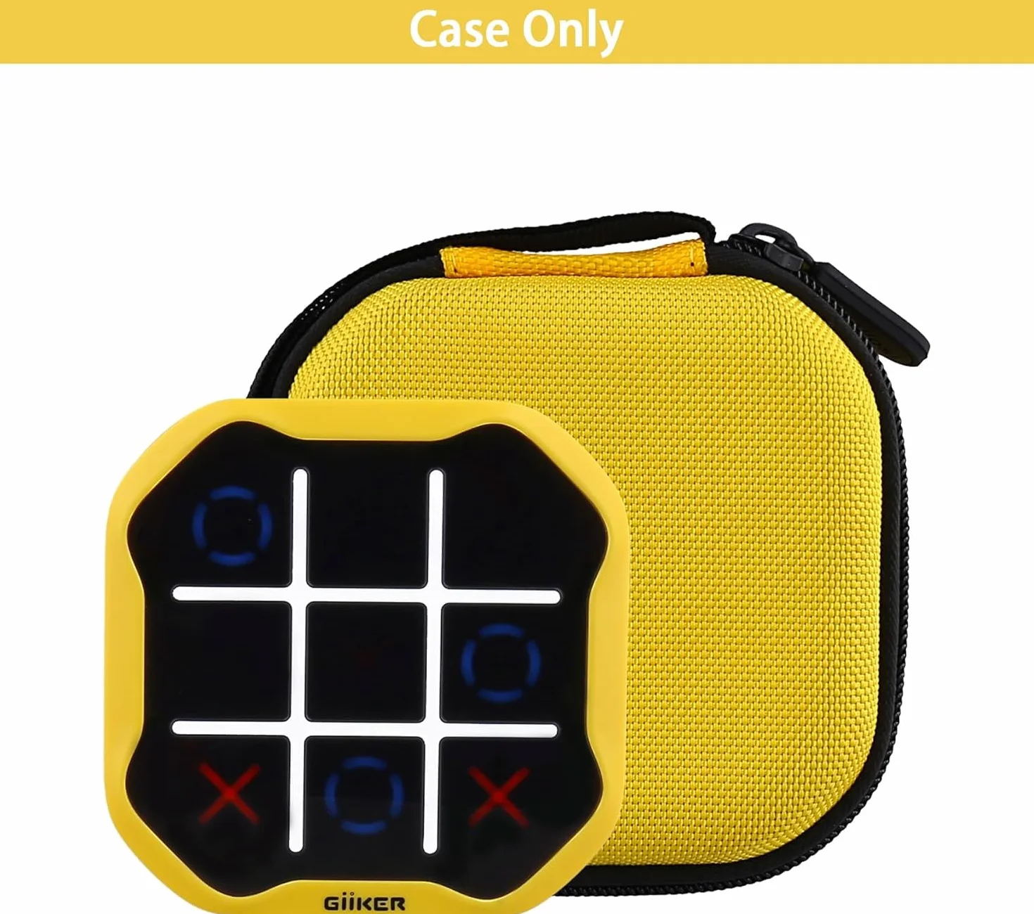Aenllosi Twarde etui podróżne kompatybilne z Giiker Tic-Tac-Toe, Bolt, przenośna gra podróżna, Giiker Thinking, organizer do gier logicznych dla jednego gracza, wiek od 3 lat, etui
