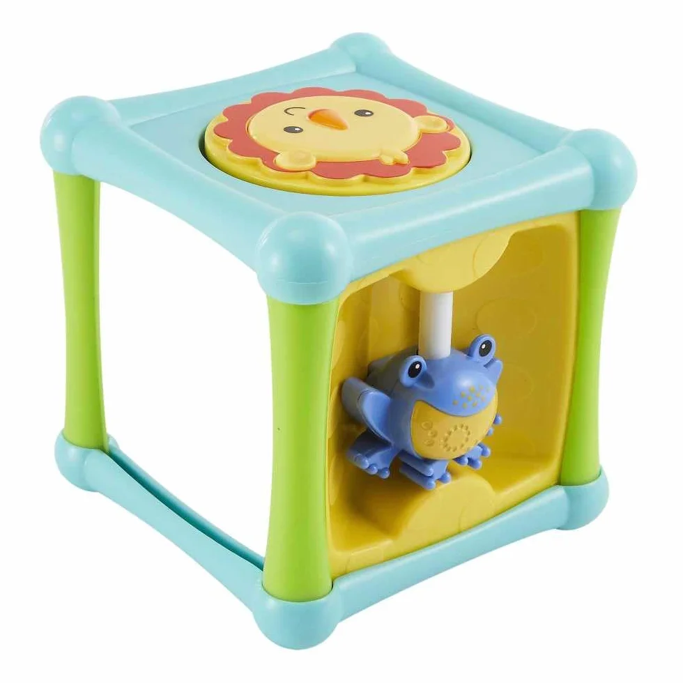 Fisher-Price BFH80 – Tierfreunde kostka, zabawka dla dzieci od 6 miesięcy