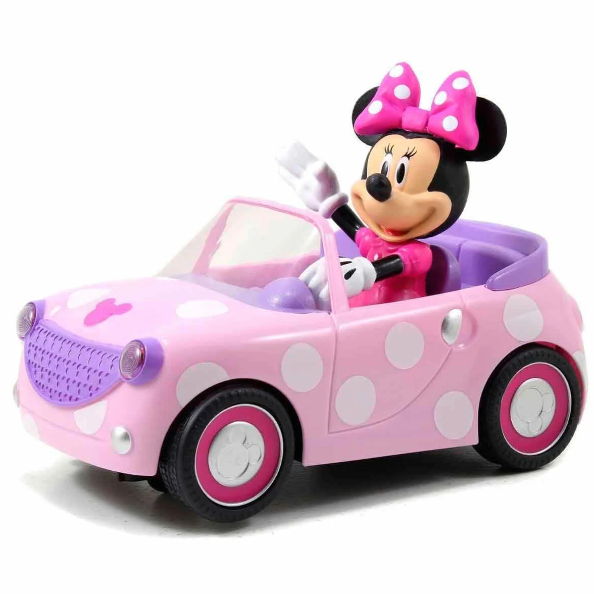 Jada Minnie Roadster pojazd radiowy, różowy, 19 cm