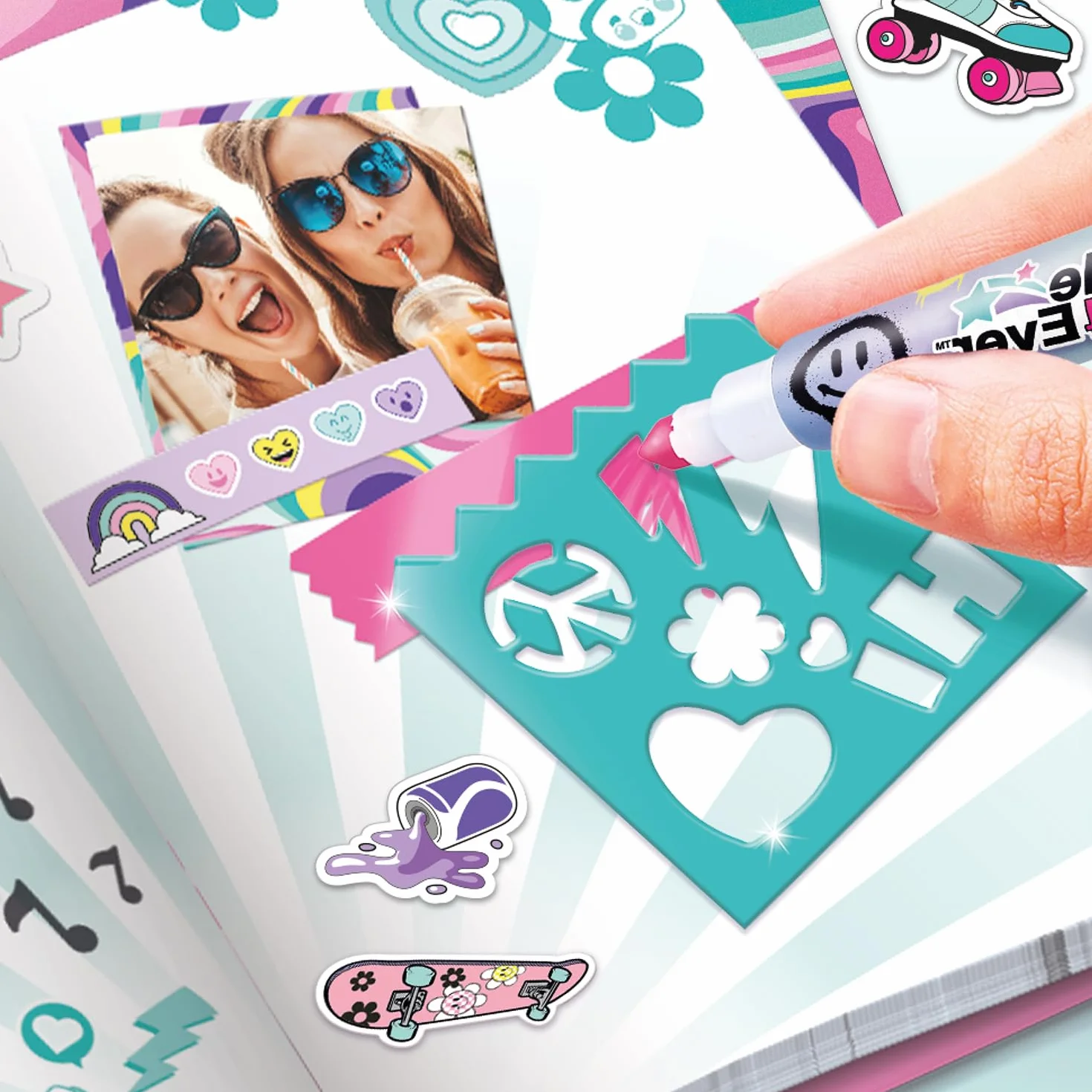 Canal Toys Styl do scrapbookingu Ever-Pretty Secret Notebook-OFG 298, Fioletowy