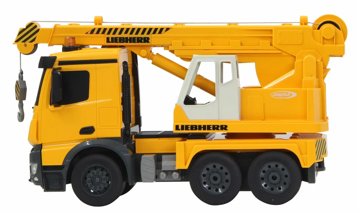 Jamara - 405034 - Żuraw olbrzymy - Mercedes Liebherr - 2,4 GHz - Skala 1/20 - Żółty