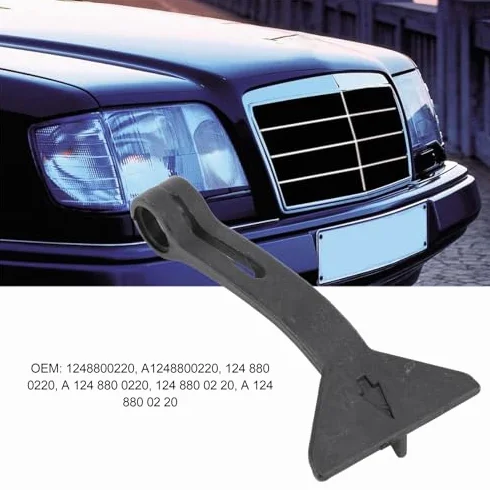 Uchwyt do Otwierania Maski Metal Zamiennik dla W124 1986-1996