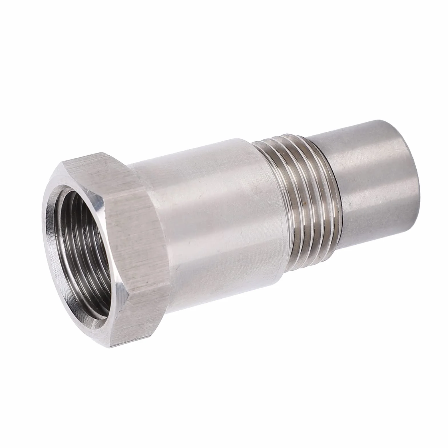 Adapter Dystansowy Czujnika Tlenu M18 x 1,5 Stal Nierdzewna O2 Czopowy Konwerter Katalityczny