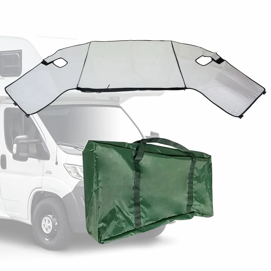 Osłona przedniej szyby samochodu kempingowego, osłona przedniej szyby, do kompatybilny z FIAT Ducato Boxer Relay X250/290 from 2006-2022 Campervan Motorhome