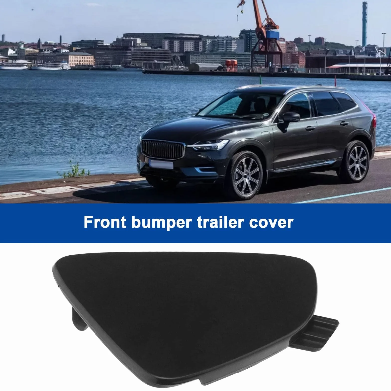 Osłona przedniego haka holowniczego do Volvo XC60 2014-2017 plastik