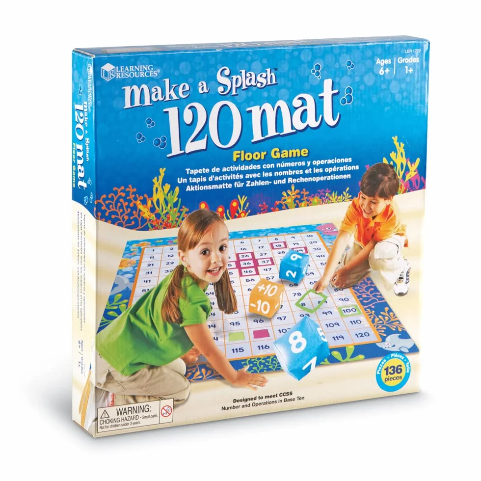 Learning Resources LER1772 Make a Splash mata podłogowa 120,