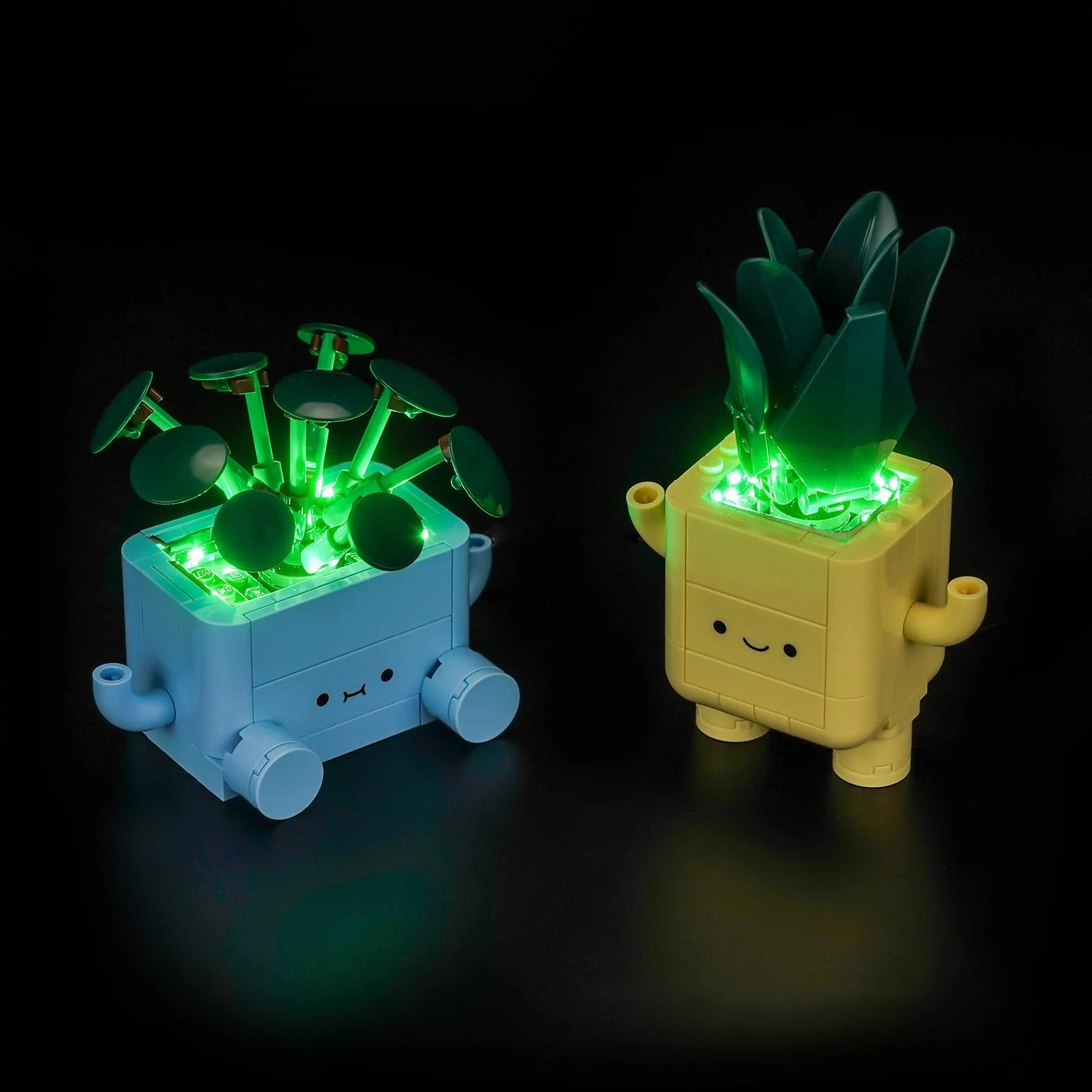 Zestaw oświetleniowy kompatybilny z Lego 10349 Happy Plants Botanical Collection Set (nie jest to model), zestaw oświetleniowy LED kompatybilny z Happy Plants 10349, kreatywne zabawki